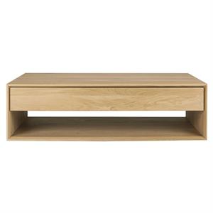 Ethnicraft Nordic One Drawer Coffee Table